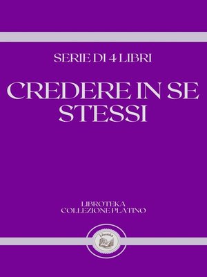cover image of CREDERE IN SE STESSI